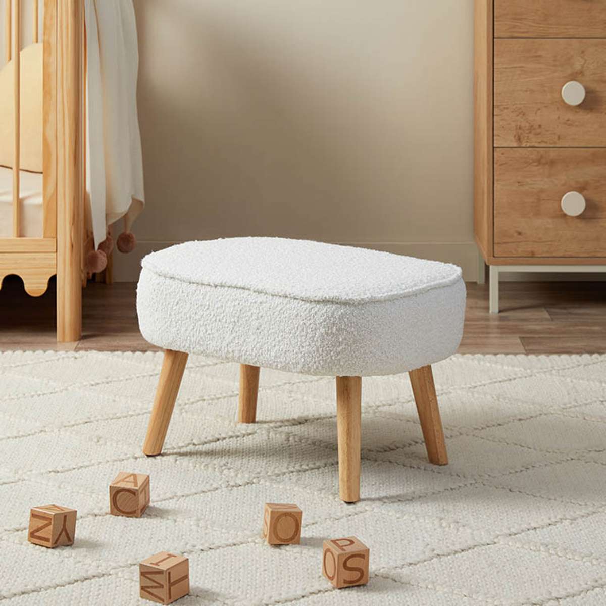Blake Natural Five Piece Nursery Set