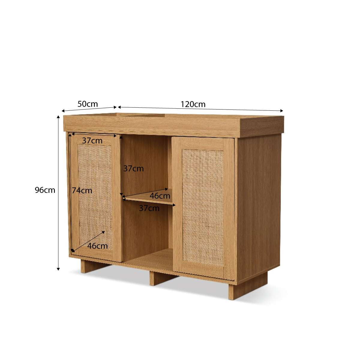 Addison Natural Four Piece Nursery Set