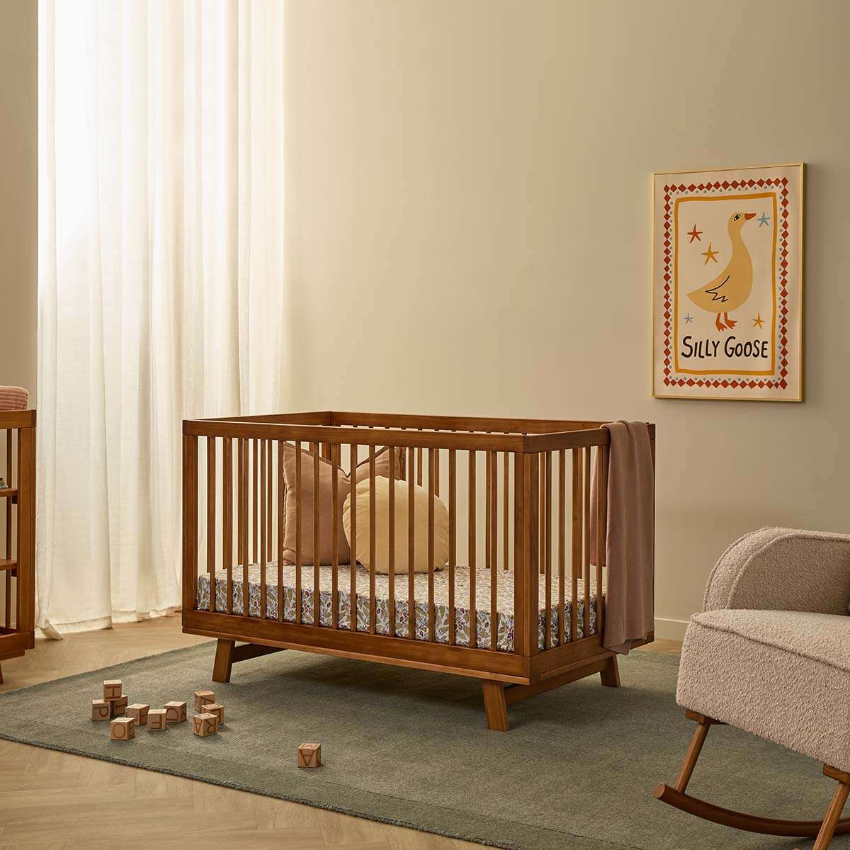 Aspen Classic Cot - Hazelnut