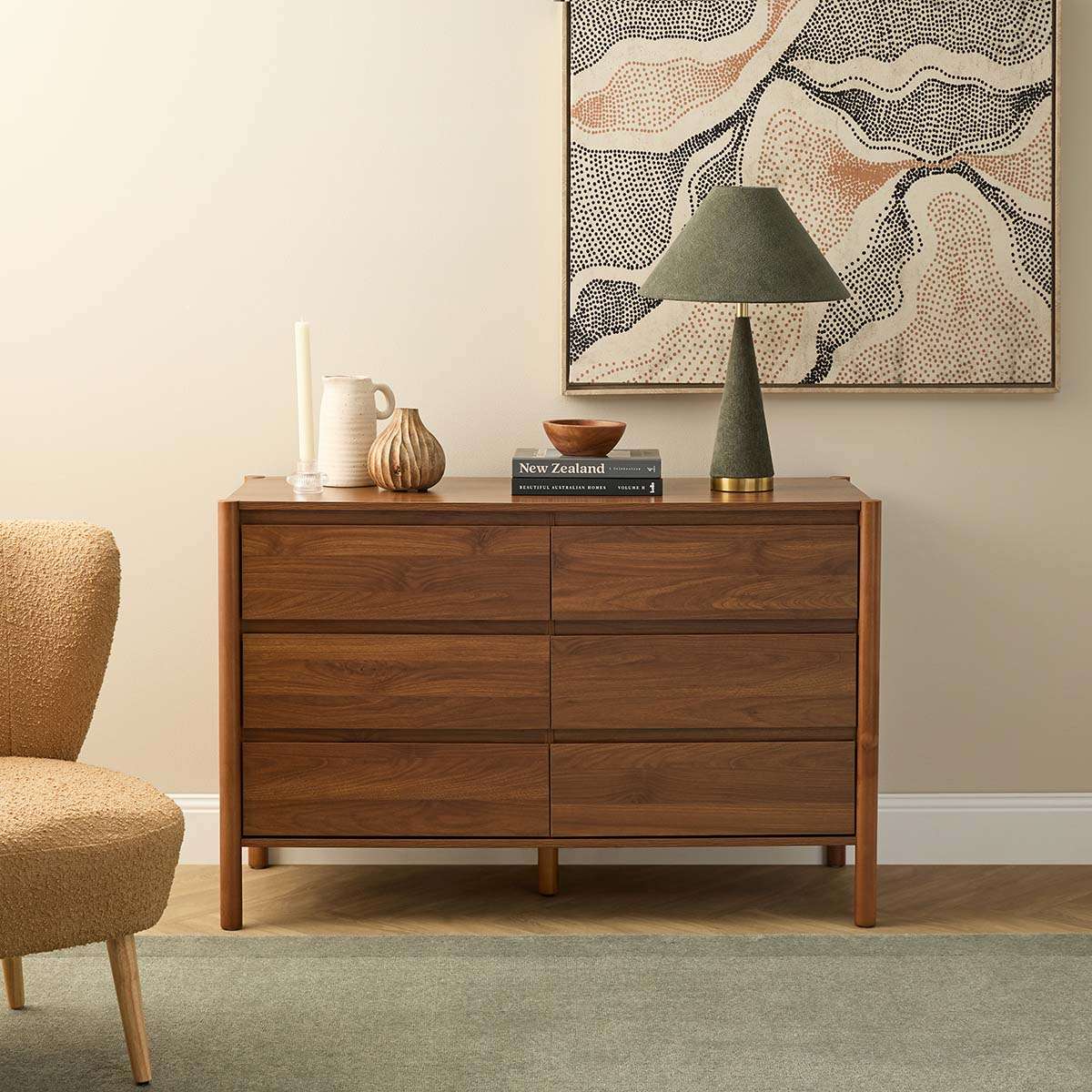Archie Hazelnut Three Piece Nursery Set