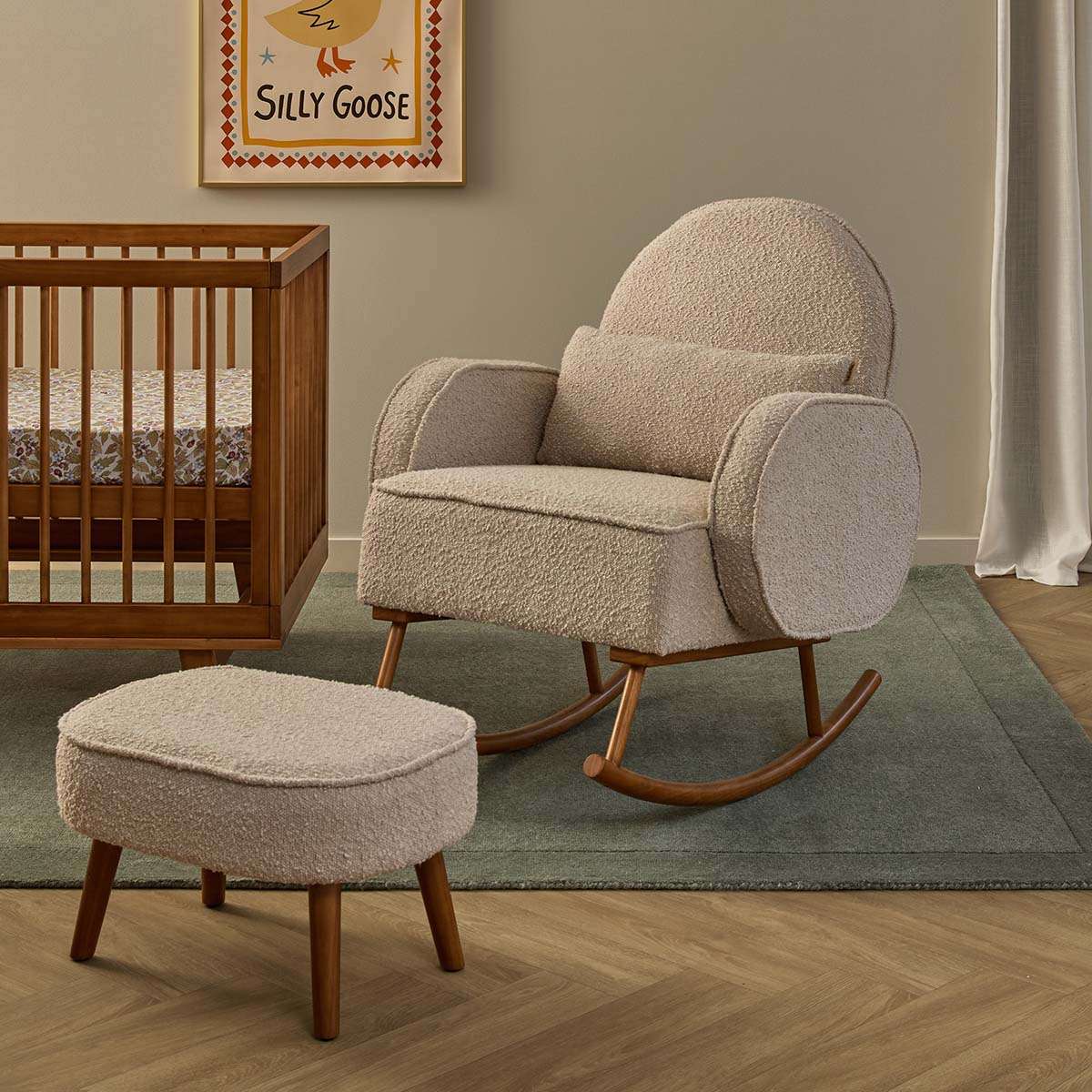 Archie Hazelnut Six Piece Nursery Set