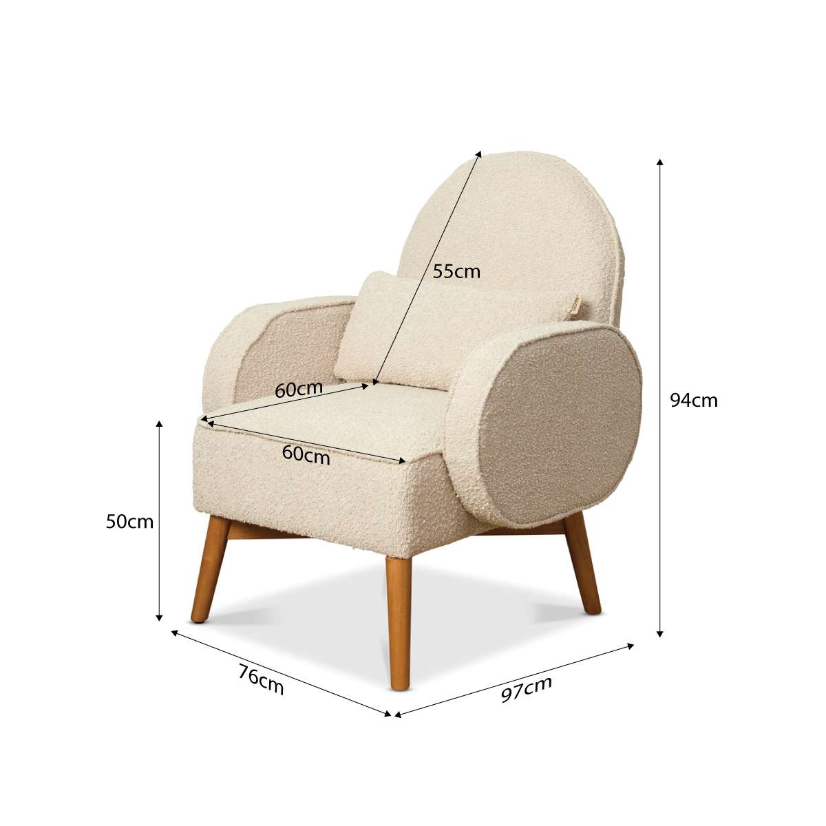 Archie Hazelnut Six Piece Nursery Set