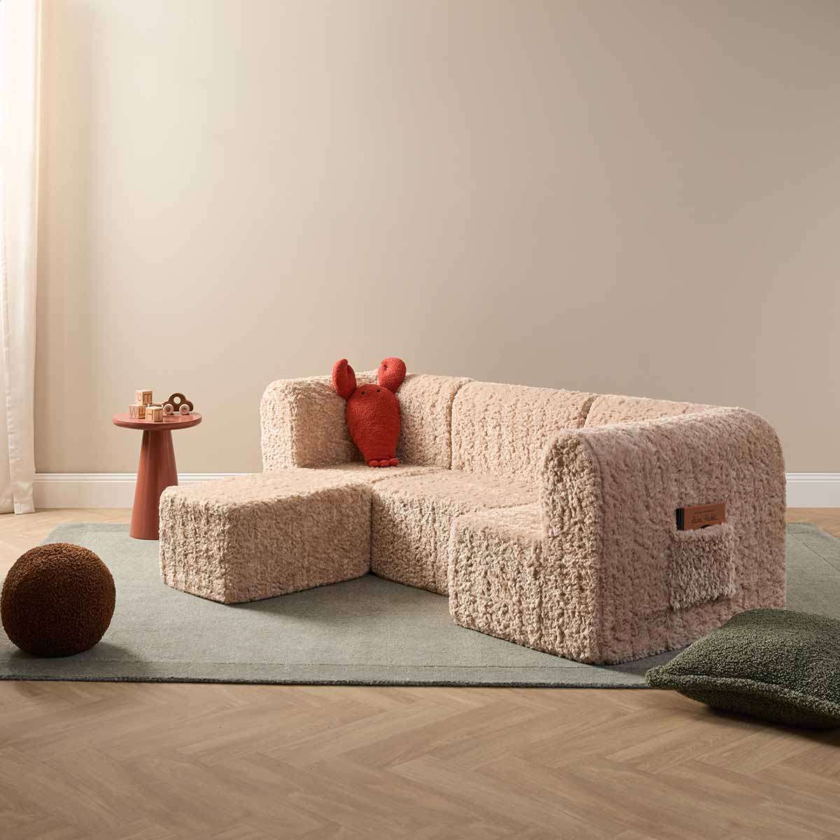 The Mini Chill Ottoman - Beige