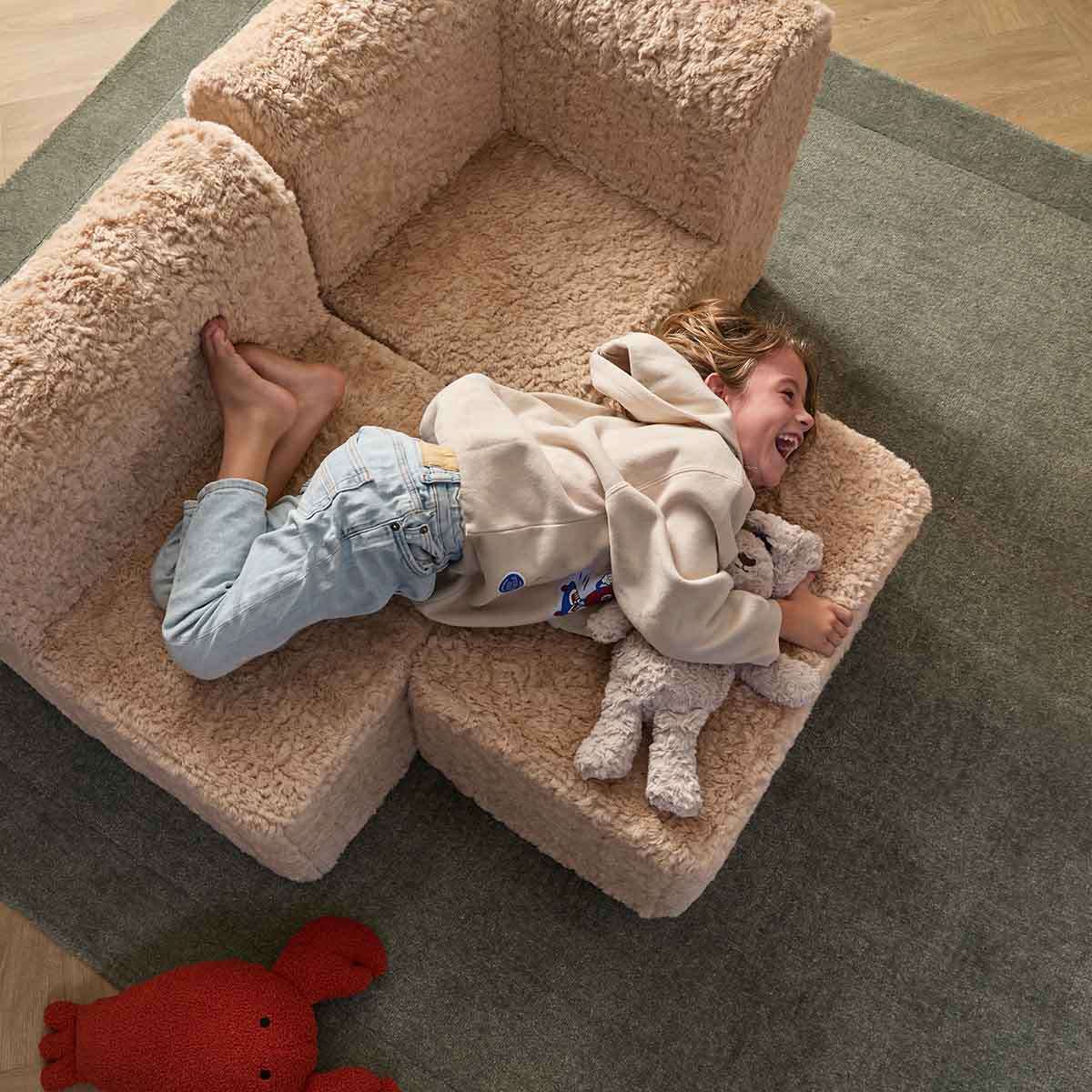 The Mini Chill Ottoman - Beige