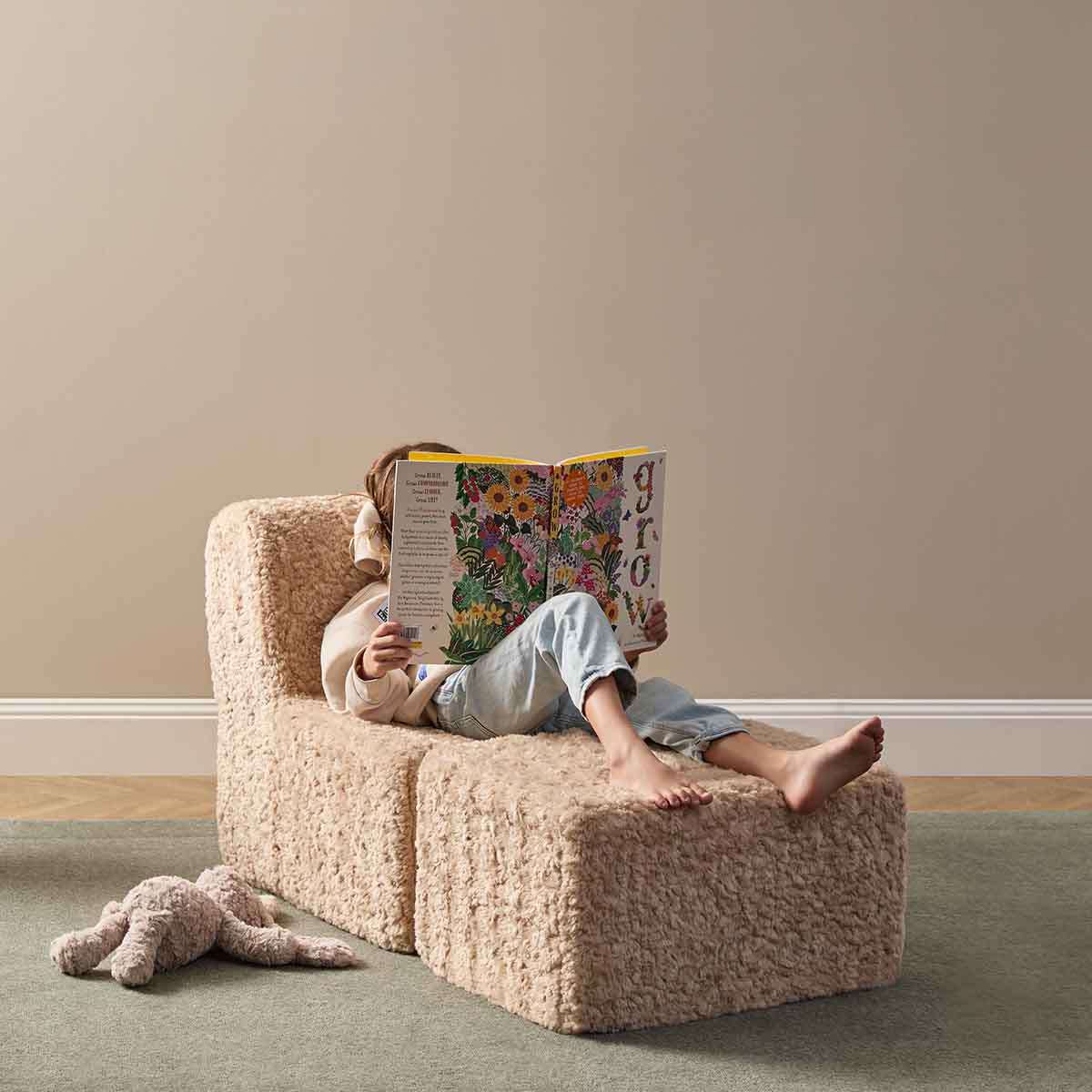 The Mini Chill Ottoman - Beige