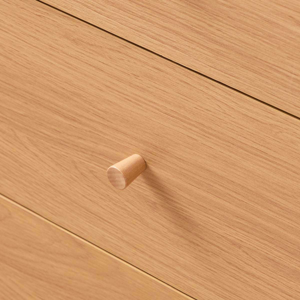 Ollie Six Drawer - Natural