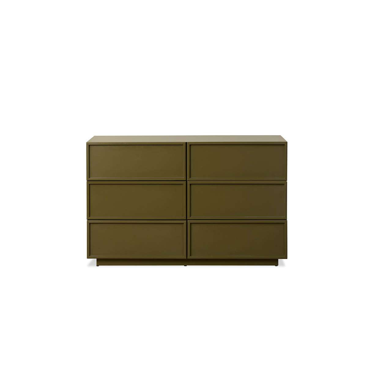 Osaka Six Drawer - Olive