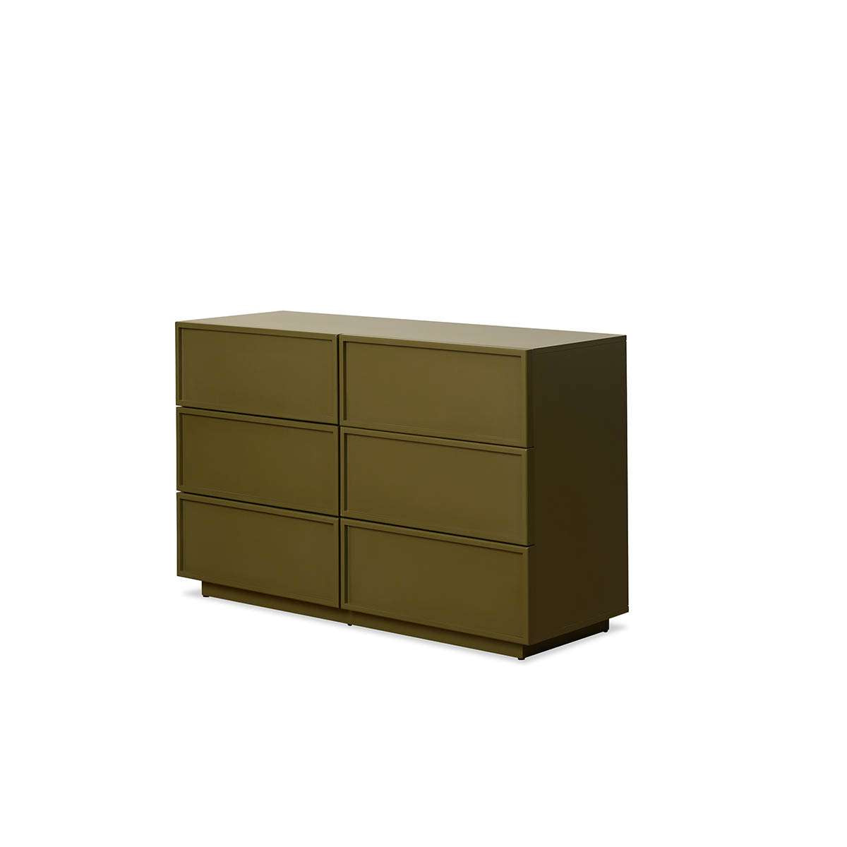 Osaka Six Drawer - Olive