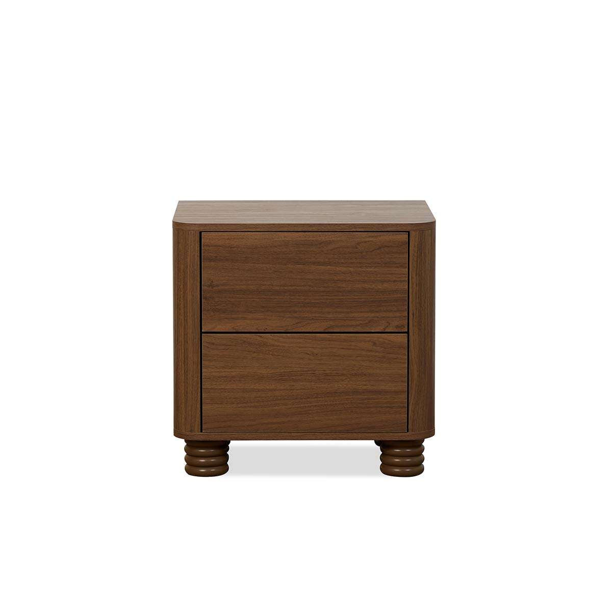 Ziggy Bedside Table - Walnut