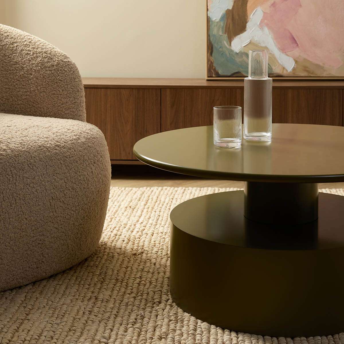 Zayne Coffee Table - Olive