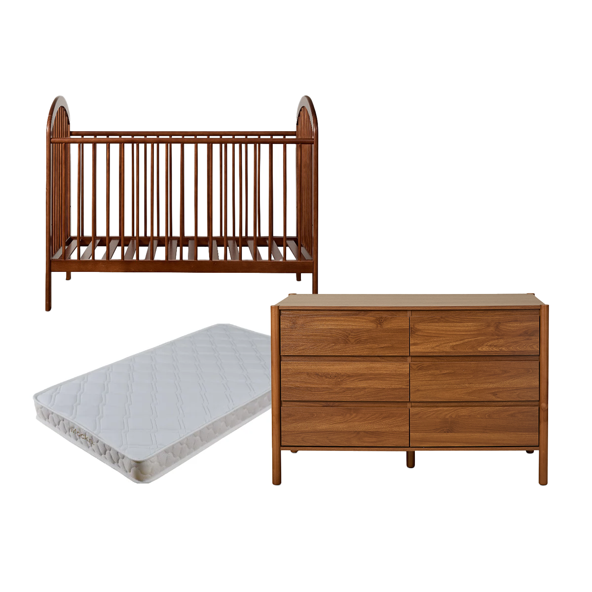 Archie Hazelnut Three Piece Nursery Set